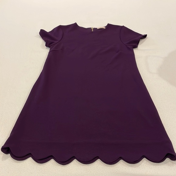 Mi Ami Ladies Dress XS Scollop Bottom Purple - Picture 1 of 10